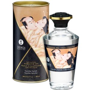 SHUNGA - ACEITE MASAJE EFECTO CALOR VAINILLA